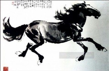 Horse Painting - Xu Beihong horse 2 old China ink